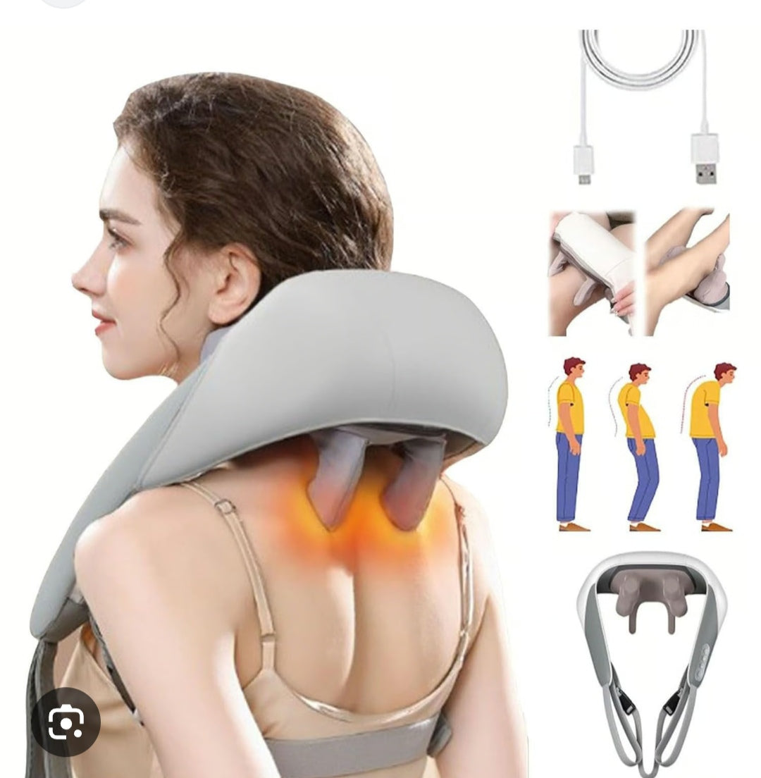 MASAJEADOR DE CUELLO AJUSTABLE